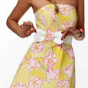 Lilly Pulitzer Starfruit Yellow Dress